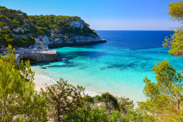 Spanien Menorca Cala Mitjaneta