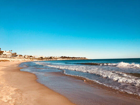 Spanien Terragona Sandstrand