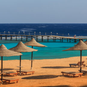 Luxus in Ägypten: 7 Tage Hurghada im sehr guten 5* Resort mit All Inclusive, Flug & Transfer nur 488€