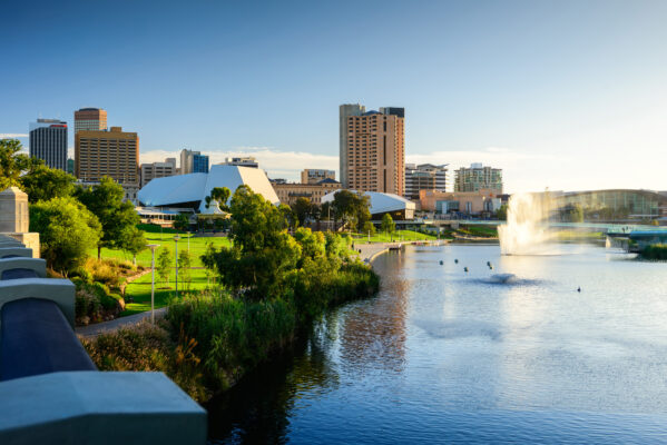 Australien Adelaine Skyline