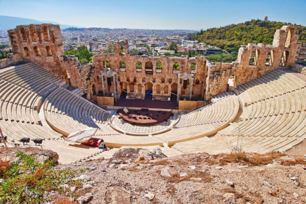 Griechenland Athen Ruine