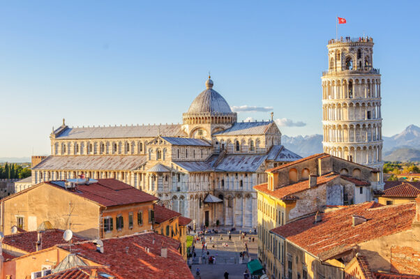 Italien Pisa Kathedrale Turm