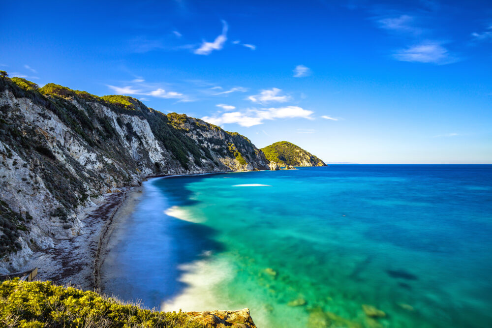 Italien Toskana Elba Island Küste