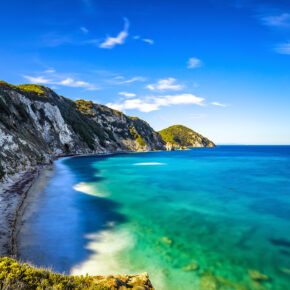 Italien Toskana Elba Island Küste
