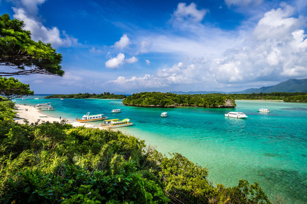 Japan Okinawa Boote