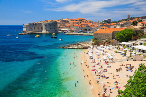 Kroatien Dubrovnik Strand