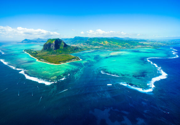 Mauritius Luftbild Panorama