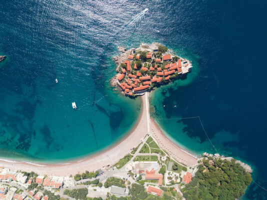 Montenegro Budva Topview