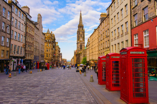 Schottland Edinburgh Street View