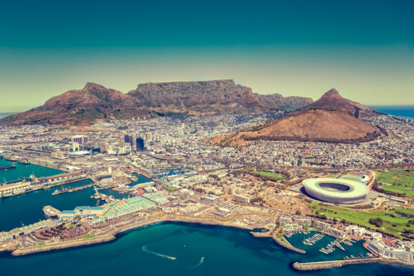 Südafrika Kapstadt von oben