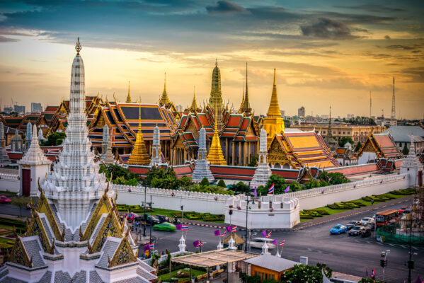 Thailand Bangkok großer Palast