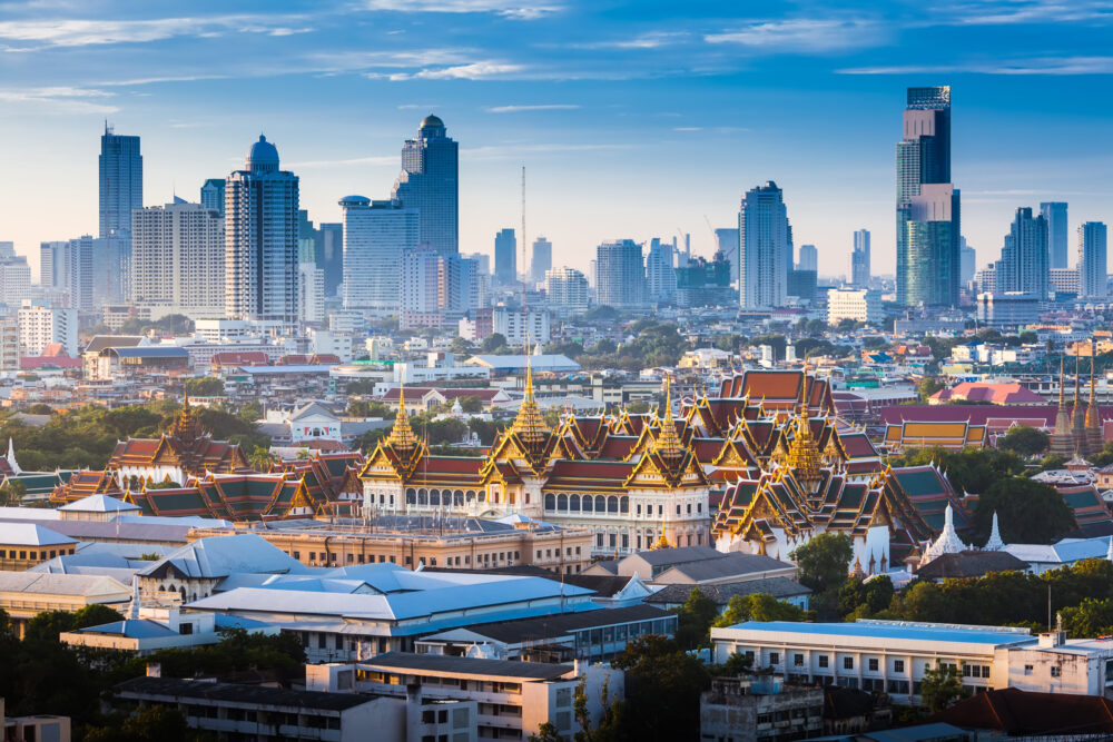 Thailand Bangkok Palast Stadt