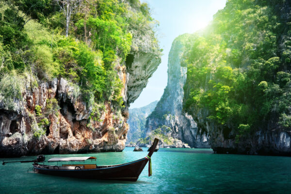 Thailand Tipps Krabi Boot Klippe