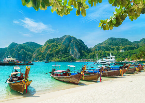 Thailand Krabi Boote