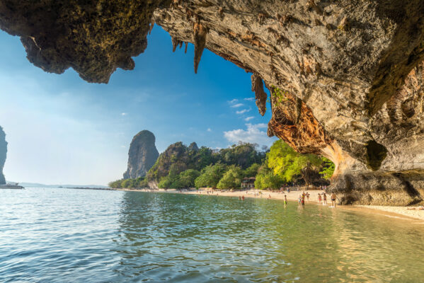 Thailand Krabi Railay Beach Klippe