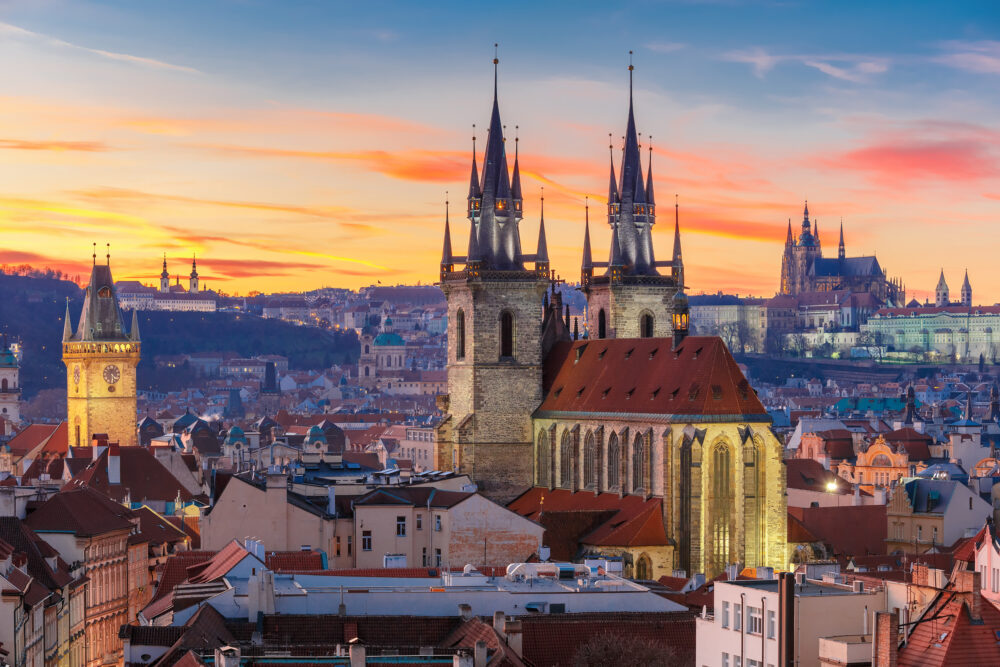 Tschechien Prag Burg