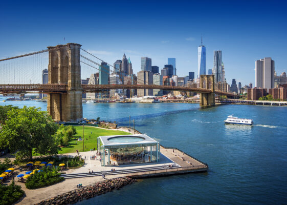 USA New York Manhattan Bridge