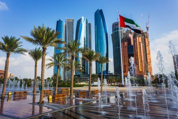 VAE Abu Dhabi Hochhäuser