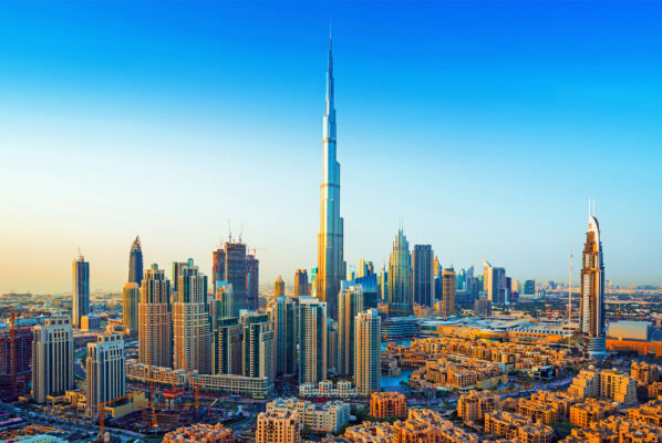 VAE Dubai Skyline Downtown