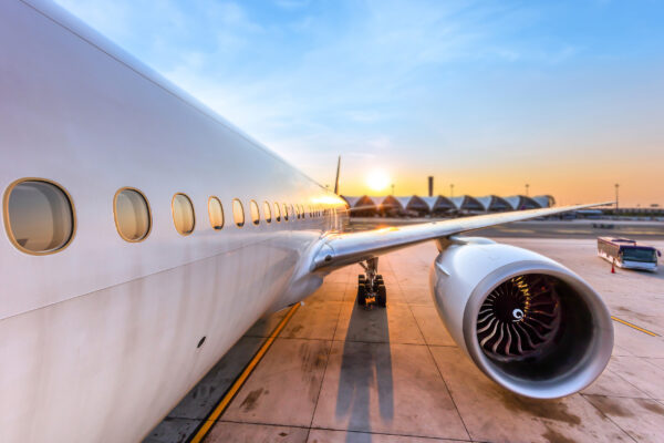 Flugzeug Turbine