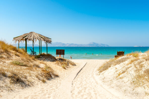 Griechenland Kos Strandweg