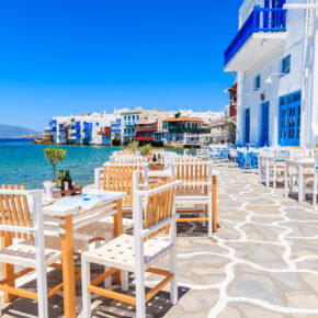 Mykonos mit Meerblick: 8 Tage in eigenem Apartment mit Flug nur 192€