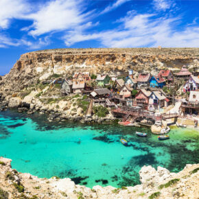 Malta Popeye Village Oben