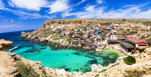 Malta Popeye Village Oben