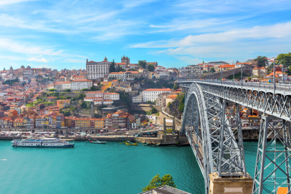 Portugal Porto Altstadt Dom Panorama