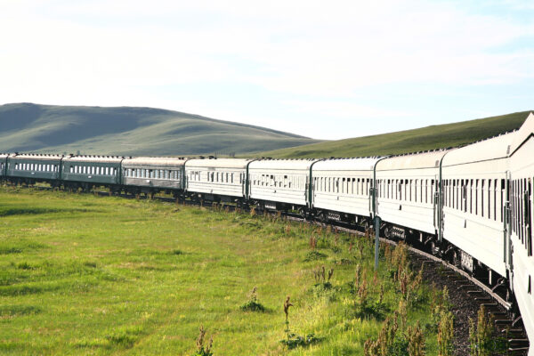 Russland Transsibirische EIsenbahn Nah