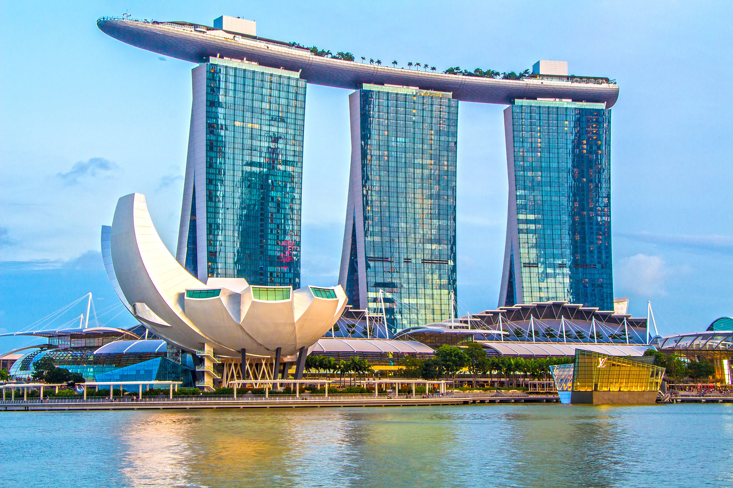 Singapore Best Hotels; AWARD Hotel: 6 Tage im luxuriösen 5* Marina Bay Sands in Singapur mit