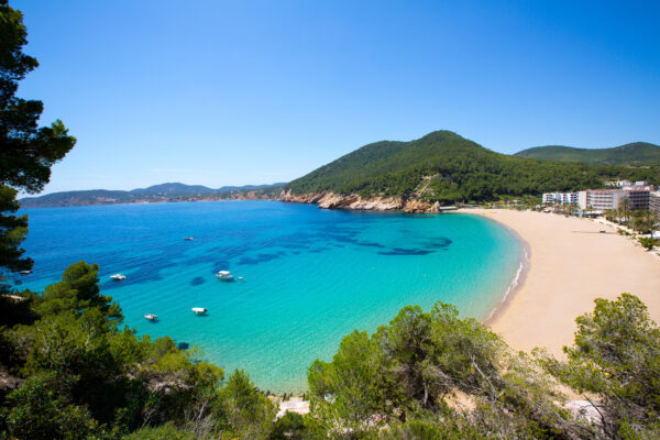 Spanien Ibiza San Vicente Strand