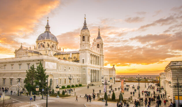 Spanien Madrid Almudena Kathedrale