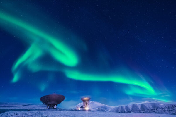 Spitzbergen Polarlichter