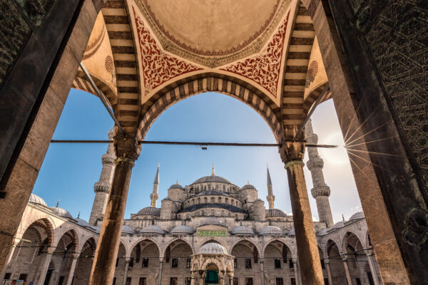 Türkei Istanbul Kuppel Blue Mosque Sutanahmet Camii