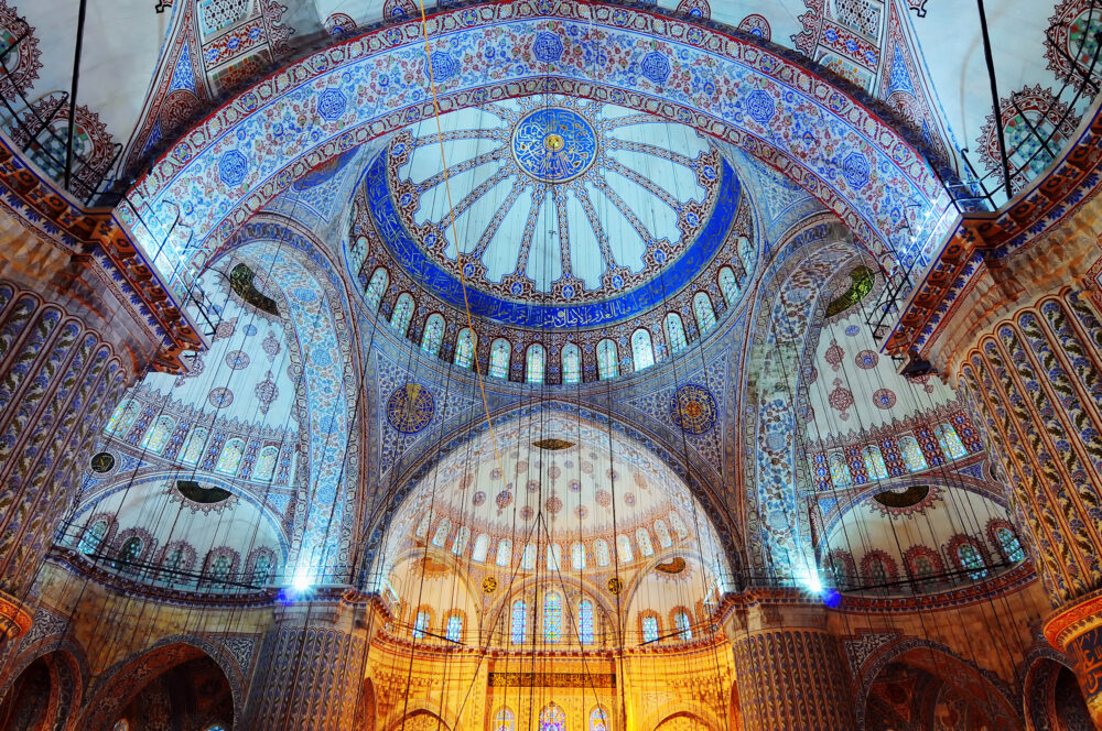 Türkei Istanbul Kuppel Blue Mosque