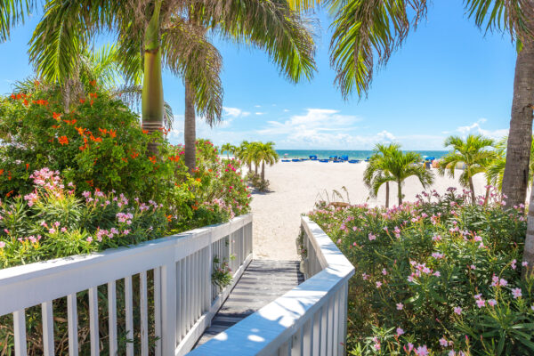 USA Florida Boardwalk Strand