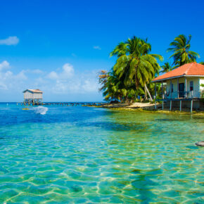 Belize Bungalow Insel