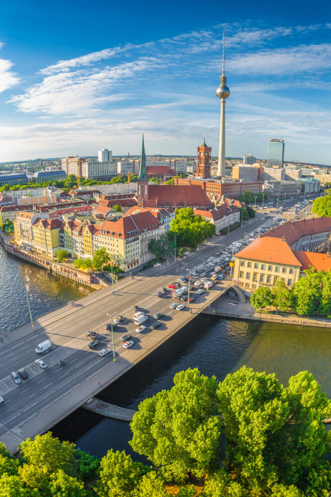 Berlin Skyline Spree