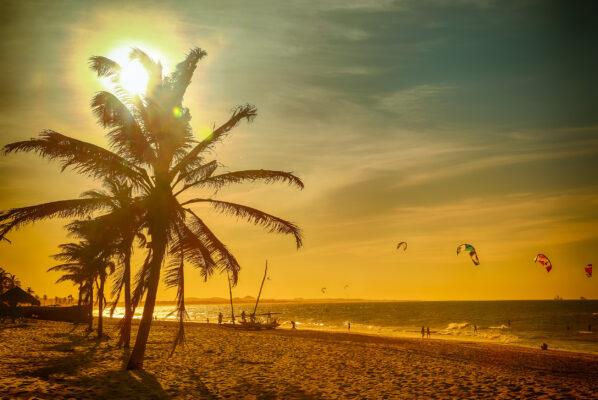 Brasilien Praia de Cumbuco Fortaleza Ceara