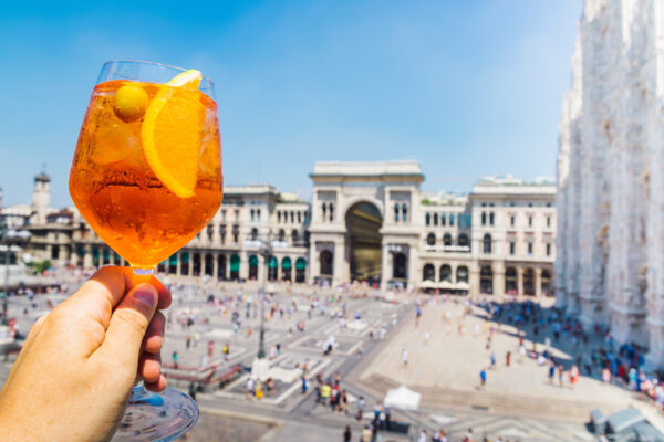 Italien Mailand Aperol