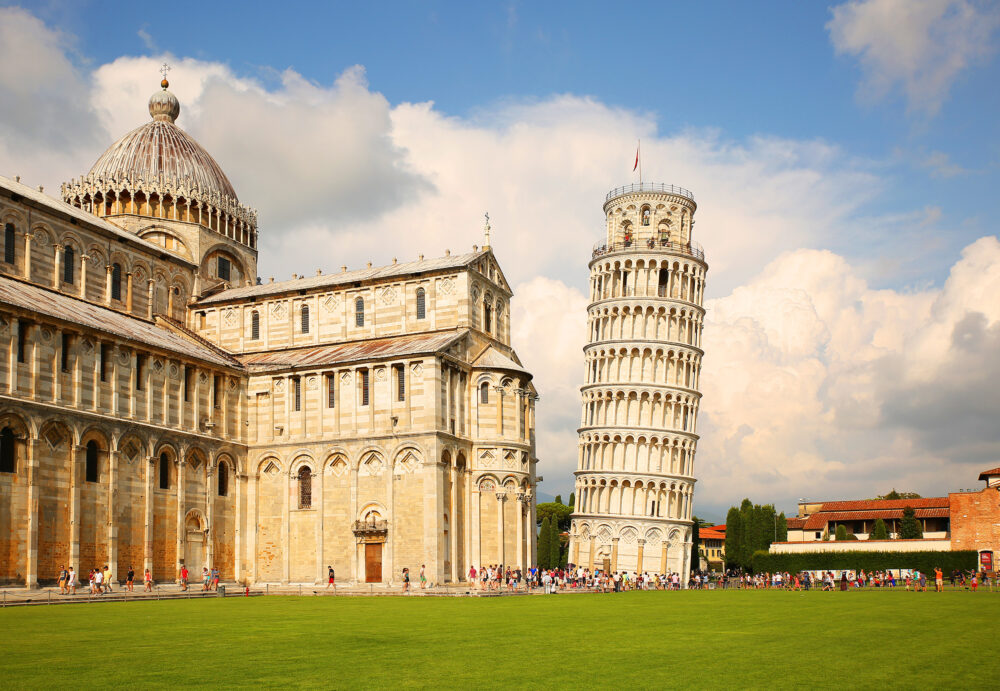 Italien Pisa Schiefer Turm