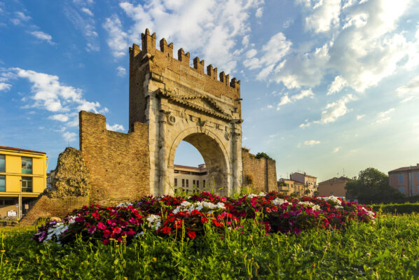 Italien Rimini Arch of Augustus