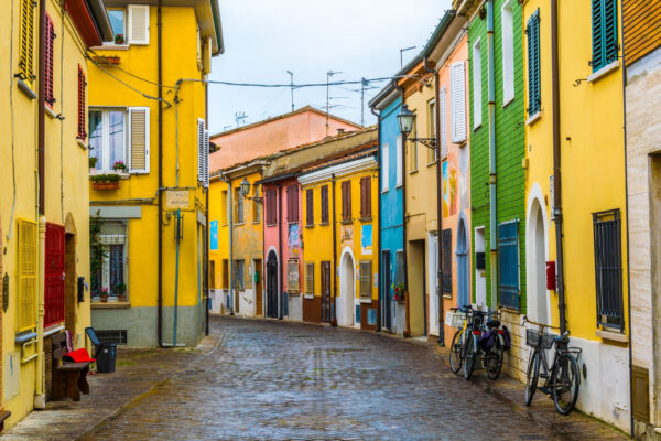 Italien Rimini Straße