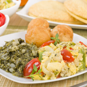 Jamaika ackee and saltfish