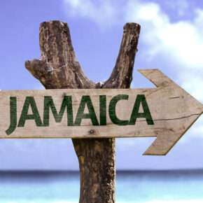 Jamaika Schild