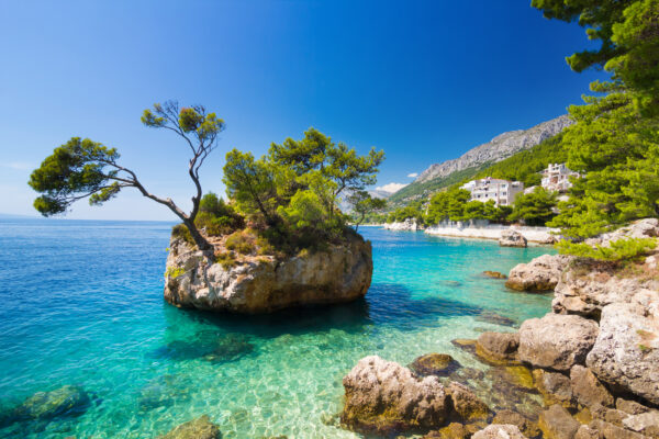 Kroatien Dalmatien Makarska Riviera Brela