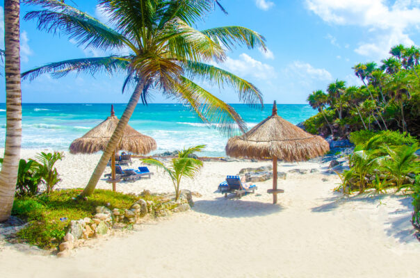 Mexiko Tulum Strand Penisula Yucatan