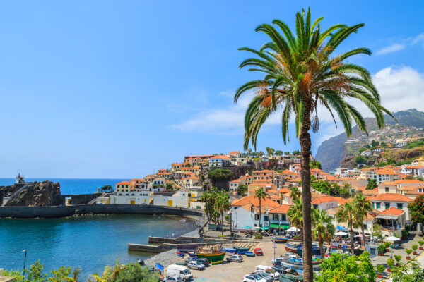 Portugal Madeira Hafen Camara de Lobos