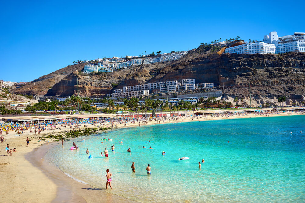 Spanien Gran Canaria Playa de Amadores